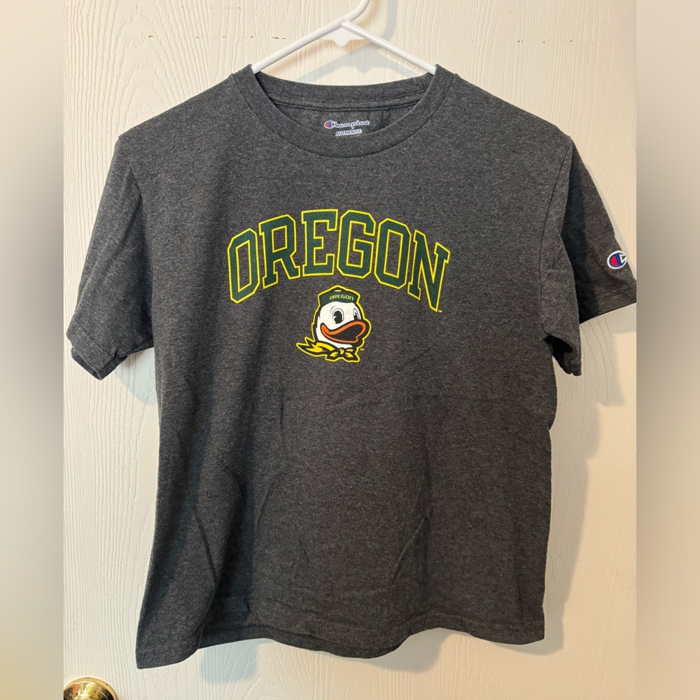 Champion youth large T-shirt- washed but never worn- Oregon Ducks